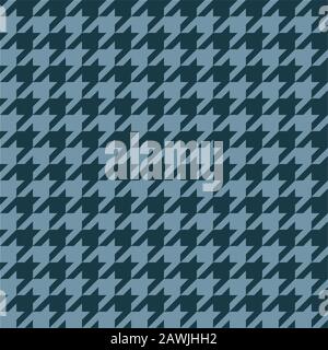 Seamless houndstooth pattern. Vector image. Stock Vector