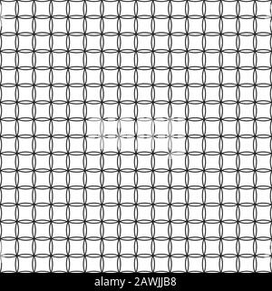 Seamless twisted weave check pattern Stock Vector