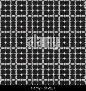 Seamless twisted weave check pattern Stock Vector