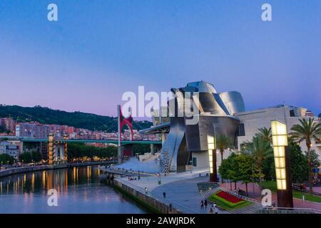 Guggenheim museum of modern arts in Bilbao