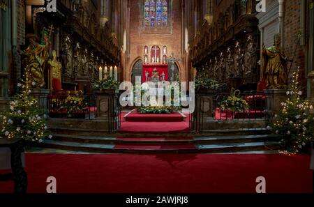 Saint John's The Baptist gothic Cathedral Wroclaw Ostrow Tumski Lower Silesia Stock Photo