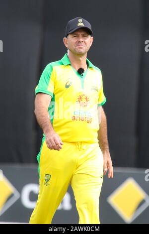 Junction Oval, Melbourne, Victoria, Australia. 09th Feb, 2020. The Bushfire Cricket Legends Bash Charity Match - Ricky Ponting during the game - Image Credit: brett keating/Alamy Live News Stock Photo