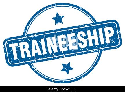 traineeship stamp. traineeship round vintage grunge sign. traineeship Stock Vector