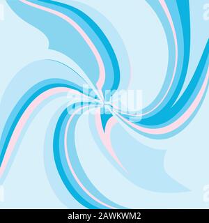 Abstract geometric multicolor waves pattern. Vector illustration Stock Vector