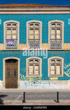 House for sale, Silves, Algarce, Portugal Stock Photo