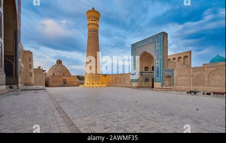 Kalon or Kaylon mosque, Bukhara, Uzbekistan, Central Asia Stock Photo