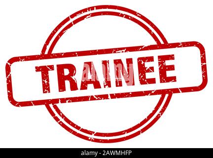 trainee stamp. trainee round vintage grunge sign. trainee Stock Vector