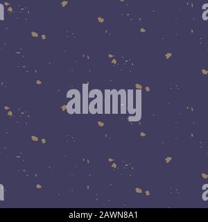 Textured abstract shapes seamless pattern. Dust particles vector repeat background for wrap, textile and print design. Stock Vector