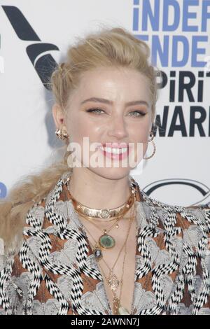 Amber Heard 02/08/2020 2020 Film Independent Spirit Awards held at the