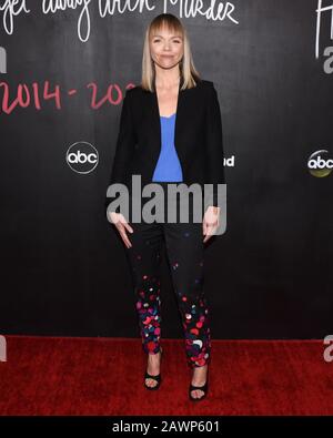 08 February 2020 - Hollywood, California - Lauren Bowles. ''How to Get Away with Murder'' Series Finale at Yamashiro. (Credit Image: © Billy Bennight/AdMedia via ZUMA Wire) Stock Photo