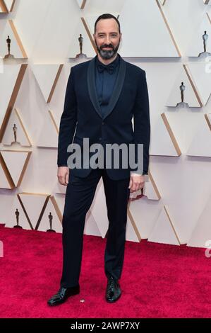 Tony Hale walking on the red carpet at the 92nd Annual Academy Awards held at the Dolby Theatre in Hollywood, California on Feb. 9, 2020. (Photo by Anthony Behar/Sipa USA) Stock Photo