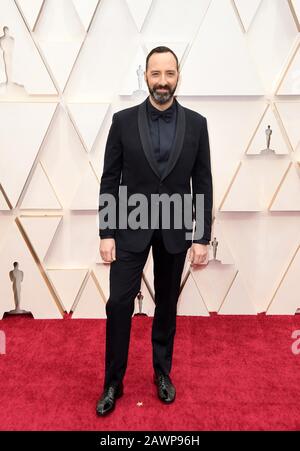 Tony Hale  walking on the red carpet at the 92nd Annual Academy Awards held at the Dolby Theatre in Hollywood, California on Feb. 9, 2020. (Photo by Sthanlee B. Mirador/Sipa USA) Stock Photo