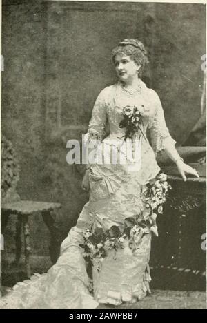 The life and professional career of Emma Abbott . in the GrandOpera House, betokened her hold upon the sympathies of herlisteners. Cheered by the applause and enthused by the recall,she responded in the sweetest tones she ever sang in Minneapo-lis, and it was a fitting adieu to the people she loved well. Her reception on that evening was grateful to her. Theweek had not been in all respects what it should have been, andthe vacant seats on two evenings had served to dispirit even theplucky little woman that she was. Worn with frequent andlong rehearsals, and the responsibility which she always Stock Photo