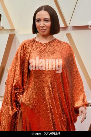 Maya Rudolph arrives at the Oscars on Sunday, Feb. 22, 2015, at the ...