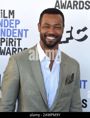 Santa Monica, California, USA 08th February 2020 Actor Isaiah Amir Mustafa attends the 2020 Film Independent Spirit Awards on February 08, 2020 in Santa Monica, California, USA. Photo by Barry King/Alamy Stock Photo Stock Photo