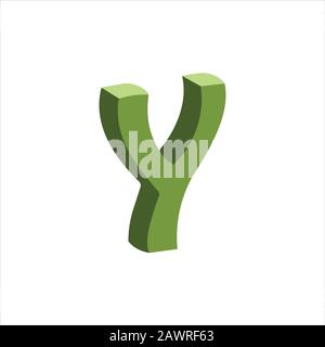 Initial letter y logo vector design template Stock Vector