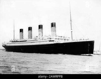 1912 , 10 april , SOUTHAMPTON , GREAT BRITAIN : The british Ocean Liner ...