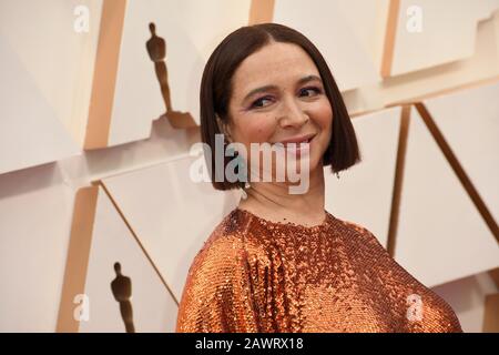 Maya Rudolph  walking on the red carpet at the 92nd Annual Academy Awards held at the Dolby Theatre in Hollywood, California on Feb. 9, 2020. (Photo by Sthanlee B. Mirador/Sipa USA) Stock Photo