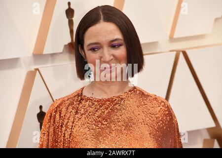 Maya Rudolph  walking on the red carpet at the 92nd Annual Academy Awards held at the Dolby Theatre in Hollywood, California on Feb. 9, 2020. (Photo by Sthanlee B. Mirador/Sipa USA) Stock Photo