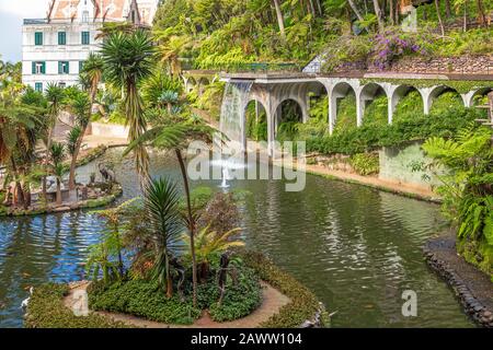 Monte Palace Tropical Garden, Funchal, Madeira Stock Photo