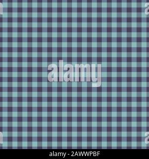Gingham pattern. Texture from squares for plaid, tablecloths, clothes, shirts, dresses, paper, bedding, blankets, quilts and other textile products. V Stock Vector
