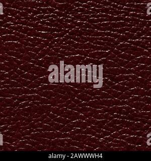 Ideal lackered leather background in red colour. Stock Photo