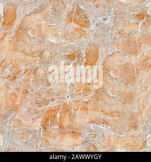 Pink marble stone background. Interiors marble pattern design. Seamless square texture, tile ready. Stock Photo
