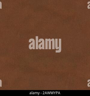 Natural qualitative dark brown leather texture. Seamless square background, tile ready. Stock Photo