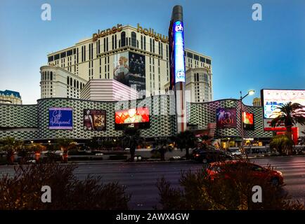 Planet Hollywood Resort and Casino on the strip In Las Vegas Stock Photo