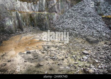 Dinorwic quarry Llanberris North Wales Stock Photo