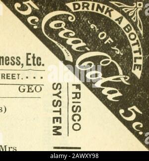 Atlanta City Directory . gia E Mrs321 Williams Augustus C (Connally intersects)325 Vandergriff Elijah S329 Kane John F (Garden intersects)347 Henry John F351 Story Samuel CCrook Robert 354 Wood Albert P 355 Gardner Grafton W Dr 359 Thomas J Mont 360 Russey John W (Hill intersects)362 Lemke Charles M366 Morris Elisha S368 Springer Francis M370 Baird Newton B 372 Thrower Osgood A Rev 373 Vacant (Kent intersects) 374 Taylor Hugh K 375 Parks James R 376 Nealy Edward D 377 Garraux Ernest381 Adams Williams B385 Tinnev Isaac E387 Huie Robert E389 Lanier George M397 Baker Albert H399 Tennis Alexander Stock Photo