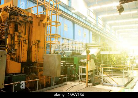 Steel workshop Stock Photo