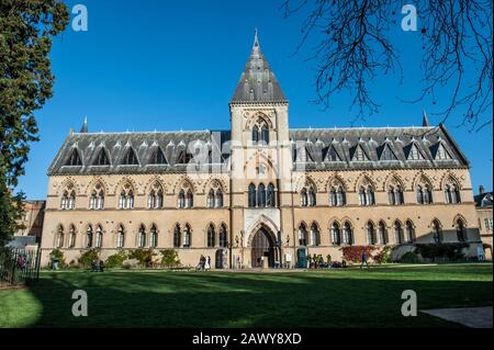 Oxford, England, UK. February 6th 2020  The Pitt Rivers Museum of Anthropology and World Archaeology, Parks road, Oxford University, Stock Photo