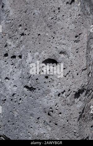 Volcanic rock. Close up of texture. Suitable for a background. Stock Photo