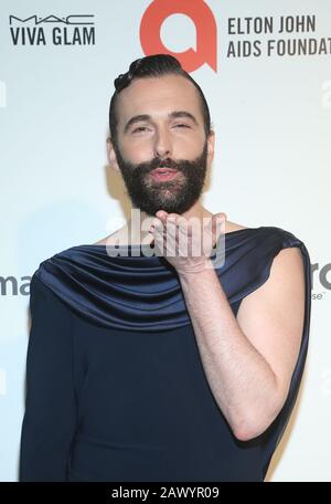 Jonathan Van Ness at the Elton John AIDS Foundation Oscar Viewing Party ...