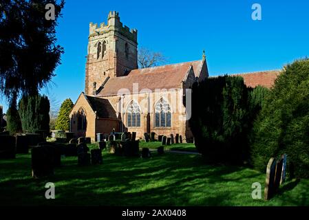 St Peter's Church, Dunchurch, Warwickshire, England UK Stock Photo