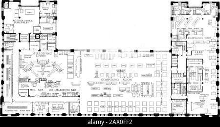 The Detroit news: eighteen hundred and seventy-three, nineteen hundred and seventeen, a record of progress: . SCALE 3-0 FEET SECOND pLOOPv. SCALE O £ 0 20 30 40 ?^° FEET THIRD FLOOR ?1 &lt;? I m jTOR-AGE. °r