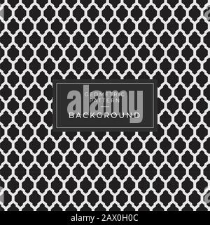 Background with seamless pattern in arabic style islamic texture motif Stock Photo