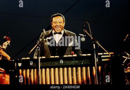 Lionel Hampton, Knebworth Jazz Festival, Knebworth, Herts, July 1982. Stock Photo