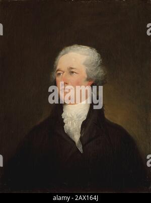 Alexander Hamilton, 1804-6. Stock Photo