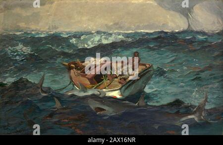 Winslow Homer The Gulf Stream painting 1899 Stock Photo Alamy