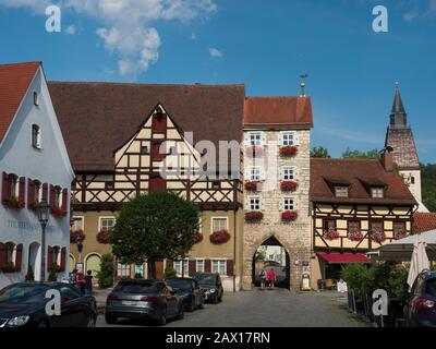 Berching, Altmühltal, Bayern, Deutschland | Berching, Altmuehltal, Bavaria, Germany Stock Photo