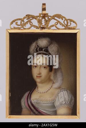 Princess Mar&#xed;a Francisca de Asis de Borb&#xf3;n and Her Son Infante Carlos Luis Mar&#xed;a Fernando de Borb&#xf3;n, 1818.