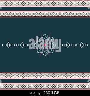 seamless pattern ornamental fabric texture for house wall wallpaper designs. home background decoration. Abstract background fabric Stock Vector