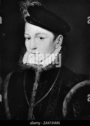 Charles IX (1550-1574), King of France, . Stock Photo