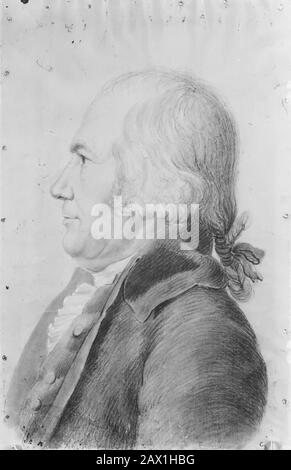 Governor George Clinton, ca. 1797. Stock Photo