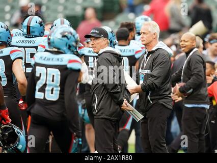 Dallas Renegades director of player personnel Daryl Johnston spends time on  the sidelines during an XFL practice, Saturday, February 1, 2020, at Globe  Life Field in Arlington Texas, USA. (Photo by IOS/ESPA-Images