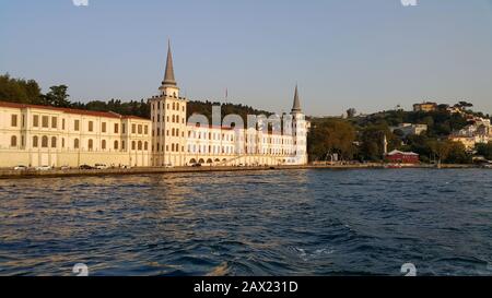 Kuleli old Military High School, located in Cengelkoy. Istanbul, TURKEY Stock Photo