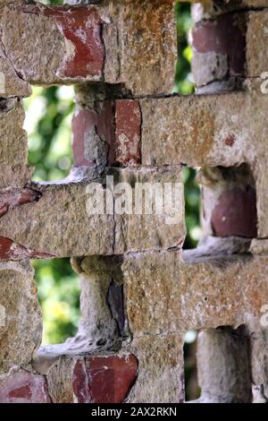 Exterior Bricks Stock Photo