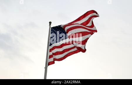 American Flag Stock Photo